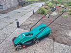 Elektrische Bosch grasmaaier -start maar bladen draaien niet, Ophalen, Cirkelmaaier, Gebruikt, Handgrasmaaier