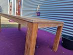 Teak hout tafel, 200 cm of meer, 100 tot 150 cm, Teakhout, Rechthoekig