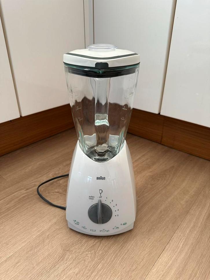 Braun blender 4184 - zo goed als nieuw!, Witgoed en Apparatuur, Blenders, Zo goed als nieuw, Blender, Ophalen of Verzenden