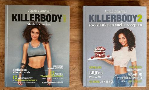 Fajah Lourens Killerbody dieet 1 en 2 Z.G.A.N., Boeken, Gezondheid, Dieet en Voeding, Zo goed als nieuw, Dieet en Voeding, Ophalen of Verzenden