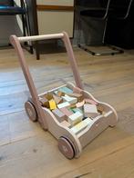 Little Dutch Blokkenkar - Roze, Kinderen en Baby's, Ophalen, Zo goed als nieuw, Overige merken
