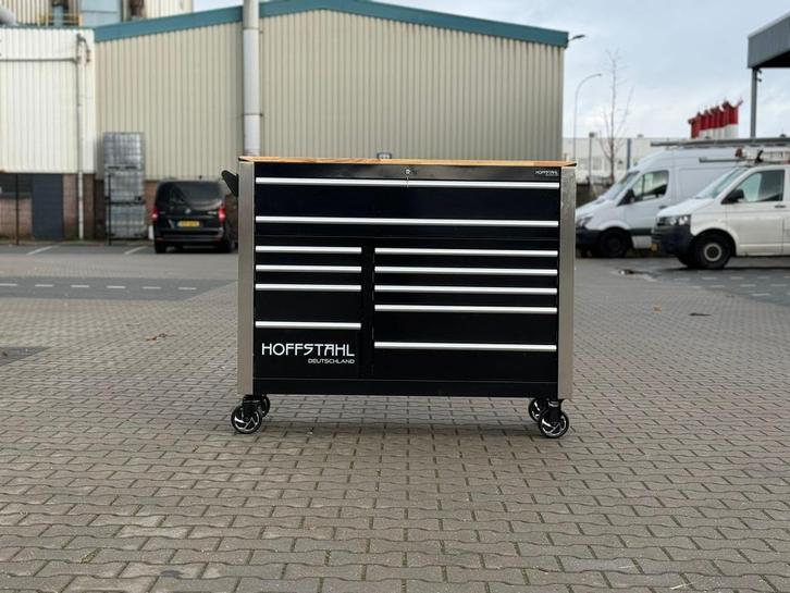 Gereedschapswagen Jumbo | Hoffstahl | 9/11 vol | NIEUW!, Doe-het-zelf en Verbouw, Gereedschapskisten, Nieuw, Gevuld, Ophalen