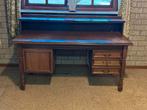 Vintage Houten Bureau, Ophalen, Gebruikt, Bureau