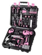 Prachtige roze accu boor/schroefmachine incl gereedschapset, Ophalen of Verzenden, Nieuw, Boor- en Schroefmachine