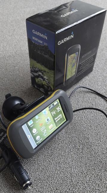 Garmin Montana 600 SET voor wandelen, fietsen, motor, auto beschikbaar voor biedingen