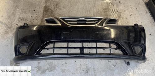 Saab 9-3 2007-2011 voor bumper jet black 298, Auto-onderdelen, Carrosserie en Plaatwerk, Bumper, Saab, Voor, Gebruikt, Ophalen
