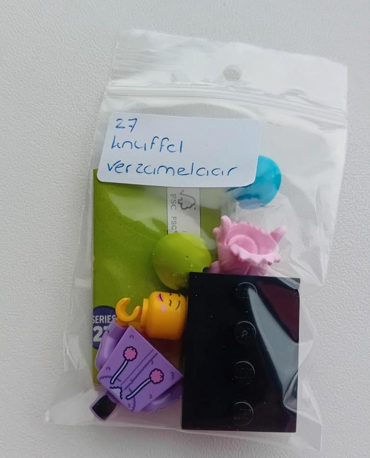 Lego minifigurine knuffelverzamelaar nieuw, CMF 27, Kinderen en Baby's, Speelgoed | Duplo en Lego, Nieuw, Lego, Complete set, Ophalen of Verzenden