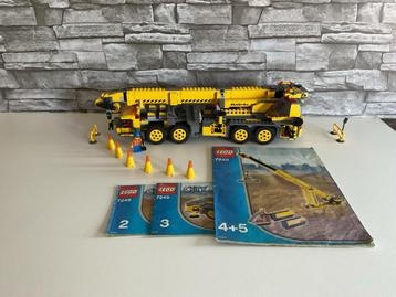 Lego City XXL Mobiele Kraan 7249 - Compleet (excl. deel 1) beschikbaar voor biedingen