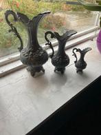 Tinnen kannen en asbak, Antiek en Kunst, Ophalen of Verzenden