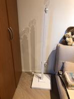 Zware houten vloerlamp design wit, Huis en Inrichting, Lampen | Vloerlampen, Ophalen, Gebruikt, 150 tot 200 cm