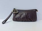 GUCCI Bruin Guccissima leer goud logo clutch bag tas, Sieraden, Tassen en Uiterlijk, Tassen | Damestassen, Ophalen of Verzenden
