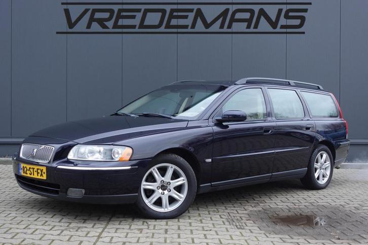 Volvo V70 2.4D Edition II LEDER / NAVI, Auto's, Volvo, Bedrijf, Te koop, V70, ABS, Airbags, Airconditioning, Boordcomputer, Centrale vergrendeling