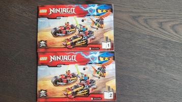 LEGO 70600 Ninja motorachtervolging beschikbaar voor biedingen