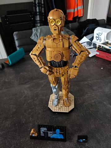 Lego c3po inclusief boekje en doos. beschikbaar voor biedingen