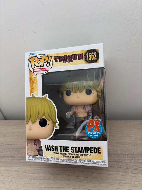 Funko Pop! Vash the Stampede 1562 Trigun PX Previews Exclusi, Verzamelen, Poppetjes en Figuurtjes, Ophalen of Verzenden