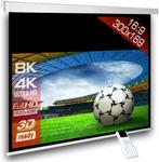 Motor Beamerscherm HDTV 300 x 169cm Slinderline Motorscherm, Ophalen of Verzenden, Nieuw