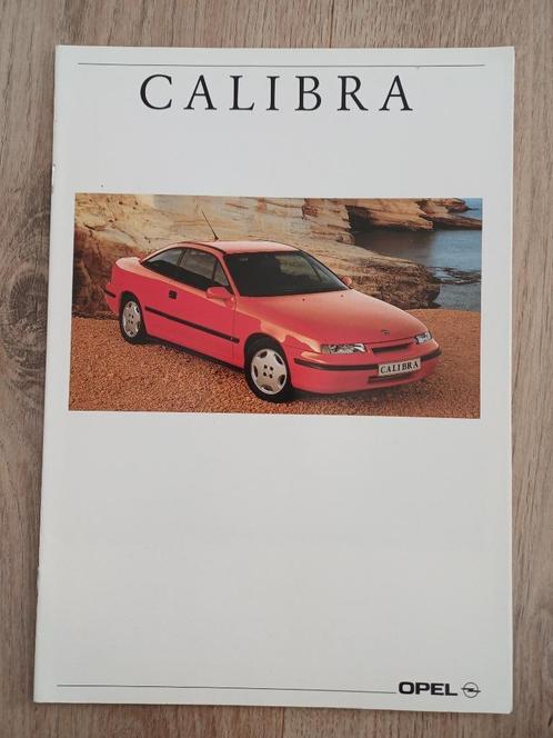 Opel Calibra brochure uit 1991, Boeken, Auto's | Folders en Tijdschriften, Zo goed als nieuw, Opel, Verzenden