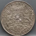 Mooie 1/2 zilveren rijder 1761 - 1/2 dukaton 1761 Utrecht, Vóór koninkrijk, Verzenden, Zilver, Overige waardes