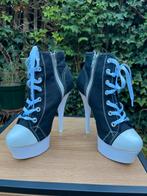 Pleasers hakken maat 40, Zwart, Ophalen of Verzenden, Zo goed als nieuw, Schoenen met hoge hakken