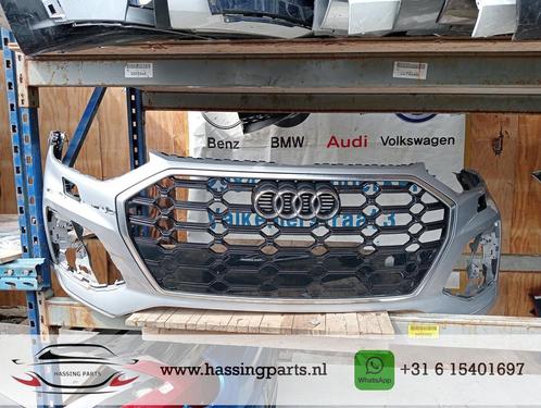 Voorbumper Audi Q5 80A Facelift S-Line Origineel Bumper, Auto-onderdelen, Carrosserie en Plaatwerk, Bumper, Audi, Voor, Gebruikt