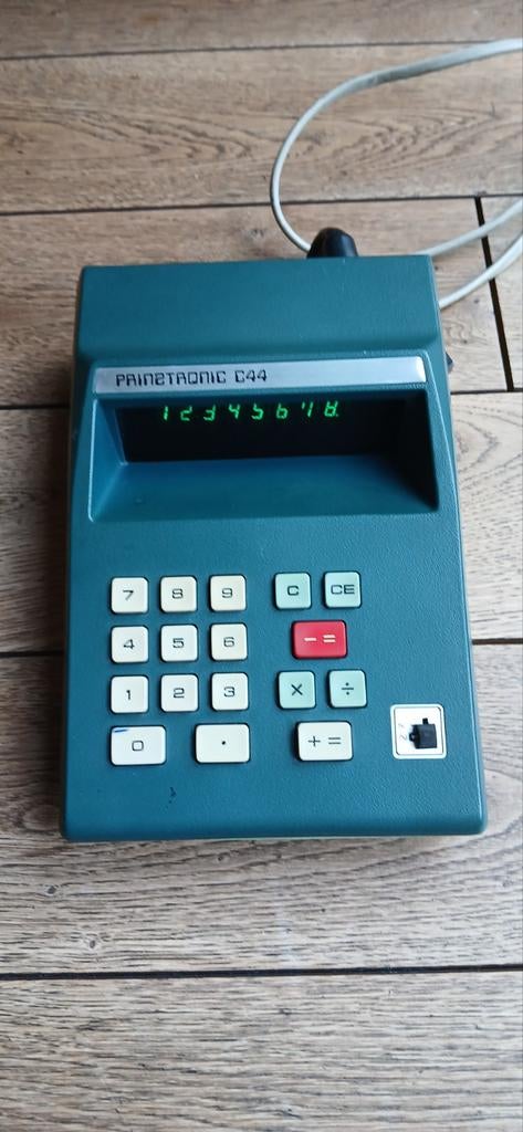Vintage rekenmachine prinztronic c44, Verzamelen, Elektronische Apparatuur, Ophalen of Verzenden, Overige typen