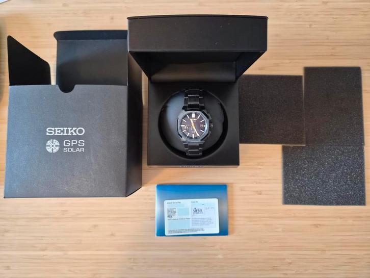 Seiko SSJ021J1 – Limited Edition, Sieraden, Tassen en Uiterlijk, Horloges | Heren, Zo goed als nieuw, Polshorloge, Seiko, Ophalen of Verzenden