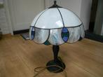 Tiffany tafellamp tafel lamp., Gebruikt, 50 tot 75 cm, Ophalen, Glas