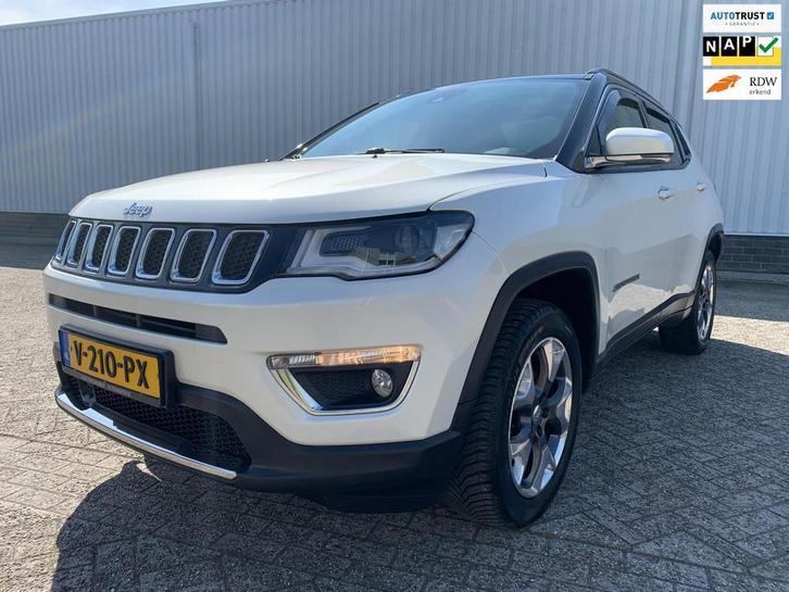 Jeep COMPASS VAN Grijs Kenteken AUTOMAAT 2018, Auto's, Bestelauto's, Particulier, Te koop, 4x4, Airconditioning, Alarm, Centrale vergrendeling