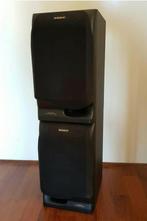 Set SONY hifi stereo speakers luidsprekers boxen 60 Watt, Ophalen, Zo goed als nieuw, 60 tot 120 watt, Sony
