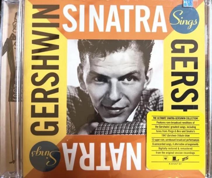 FRANK SINATRA - Sings Gershwin ( CD ), Cd's en Dvd's, Cd's | Jazz en Blues, Zo goed als nieuw, Jazz, 1960 tot 1980, Ophalen of Verzenden