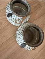 Riverdale potten . 13 cm doorsnee, Ophalen of Verzenden, Zo goed als nieuw, Overige materialen, Minder dan 25 cm