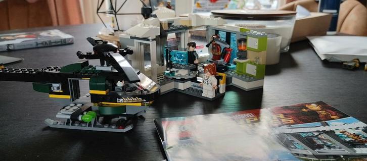 LEGO Marvel Super Heroes 76007 – Iron Man Malibu Mansion Att, Kinderen en Baby's, Speelgoed | Duplo en Lego, Zo goed als nieuw