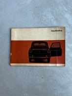 VW 1600 Type 3 Handleiding & Servicekaart - Augustus 1966, Ophalen of Verzenden