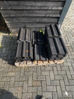 Dakpannen/gevelpannen sneldekker zwart, Doe-het-zelf en Verbouw, Dakpannen en Dakbedekking, Ophalen, Steen of Klei, Zwart, Nieuw