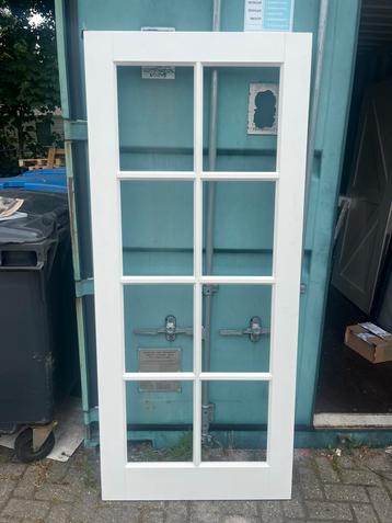 Weekamp stompe deur 88x201,5  8 ruiten en blank glas beschikbaar voor biedingen
