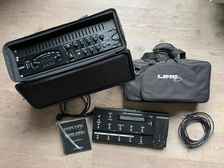 Line6 Bass Pod XT Pro + Line6 FBV Voetcontroller!, Muziek en Instrumenten, Effecten, Zo goed als nieuw, Compressor, Ophalen