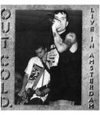 Out Cold.* ‎– Live In Amsterdam  lp punk hardcore, Cd's en Dvd's, Ophalen of Verzenden, Zo goed als nieuw
