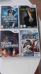 Set van 4 Wii-spellen, 1 speler, Ophalen of Verzenden, Gebruikt, Vanaf 3 jaar