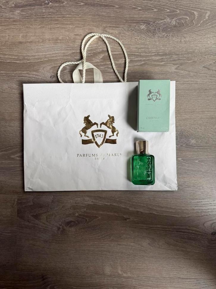 Parfums de Marly - Greenley 75ML, Sieraden, Tassen en Uiterlijk, Uiterlijk | Parfum, Zo goed als nieuw, Ophalen of Verzenden