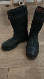 Travelin waterproof leren half hoge laarzen gevoerd zwart 38, Travelin, Zwart, Ophalen of Verzenden, Regenlaarzen