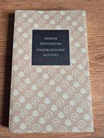 Dostojevski - Ondergrondse Notities (Nieuw), Boeken, Ophalen of Verzenden, Nieuw, Fjodor Dostojevski, Europa overig
