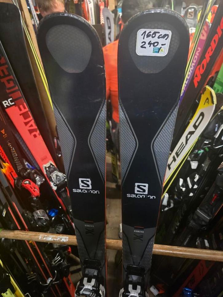165cm SALOMON XDRIVE X CHASSIS, Sport en Fitness, Skiën en Langlaufen, Zo goed als nieuw, Ski's, Skiën, Salomon, 160 tot 180 cm