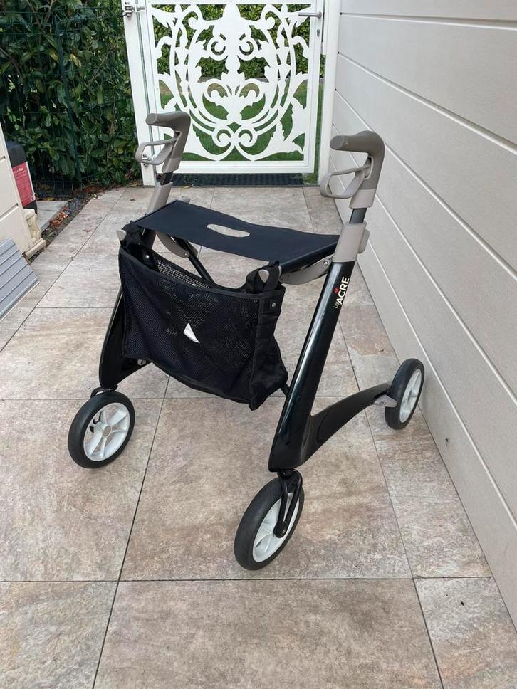 Acre ultralight Carbon ook in andere kleur rollator, Diversen, Rollators, Zo goed als nieuw, Ophalen of Verzenden