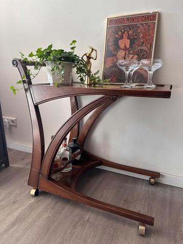 Mid Century serveerwagen barcart beschikbaar voor biedingen