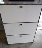 USM Haller kast design wit 3 deurs., Ophalen, Gebruikt, Design, 50 tot 100 cm