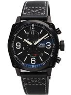 Oris BC4 Chronograph ZGAN, Ophalen of Verzenden, Zo goed als nieuw, Leer, Overige merken