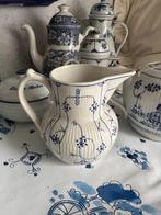 Uniek Saksisch ( Saks ) blauw porseleinen melkkannetje / kan, Huis en Inrichting, Keuken | Servies, Gebruikt, Overige typen, Ophalen of Verzenden