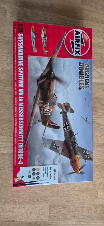 Airfix dogfight doubles spitfire en Messerschmitt beschikbaar voor biedingen