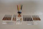 Vintage bestek sets messen Herder Solingen  divers, Antiek en Kunst, Antiek | Bestek, Ophalen of Verzenden