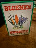 Oud Kwartetspel / Bloemen, Verzamelen, Speelkaarten, Jokers en Kwartetten, Ophalen of Verzenden, Zo goed als nieuw, Kwartet(ten)